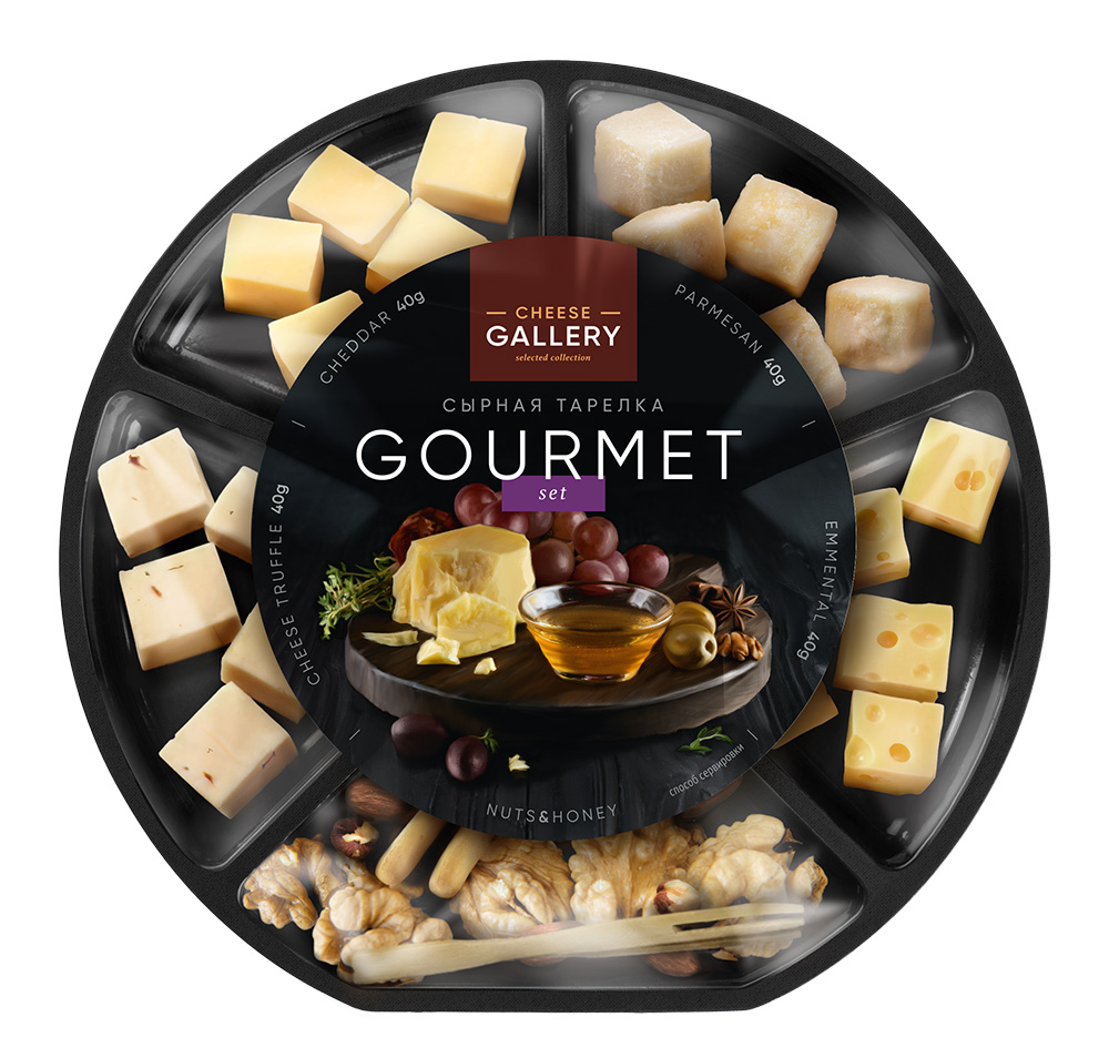 Сырная тарелка Cheese Gallery Gourmet  Set, 205 г