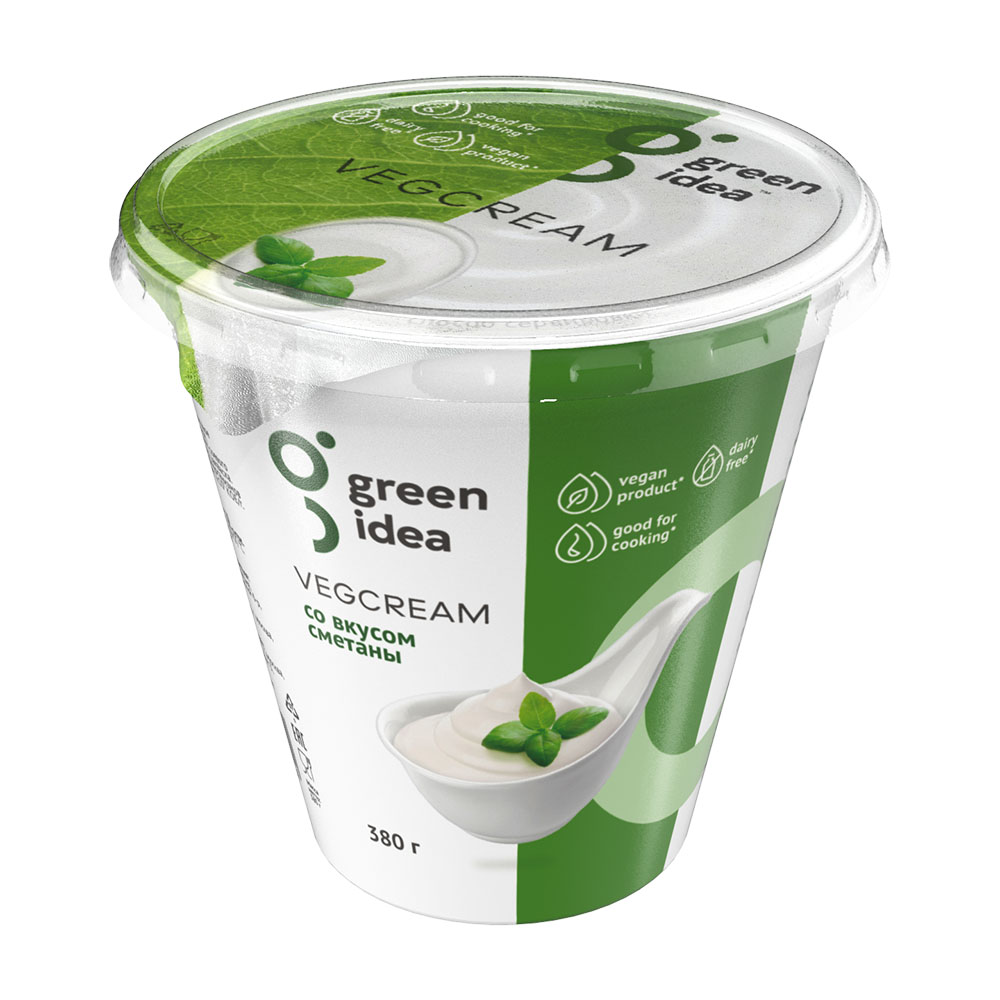 Plant sour cream Green idea, 320g