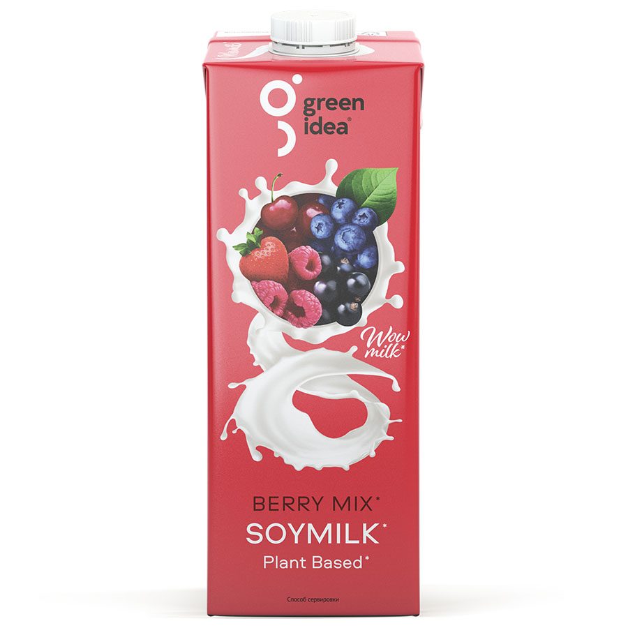 Drink soy Green Idea berry mix