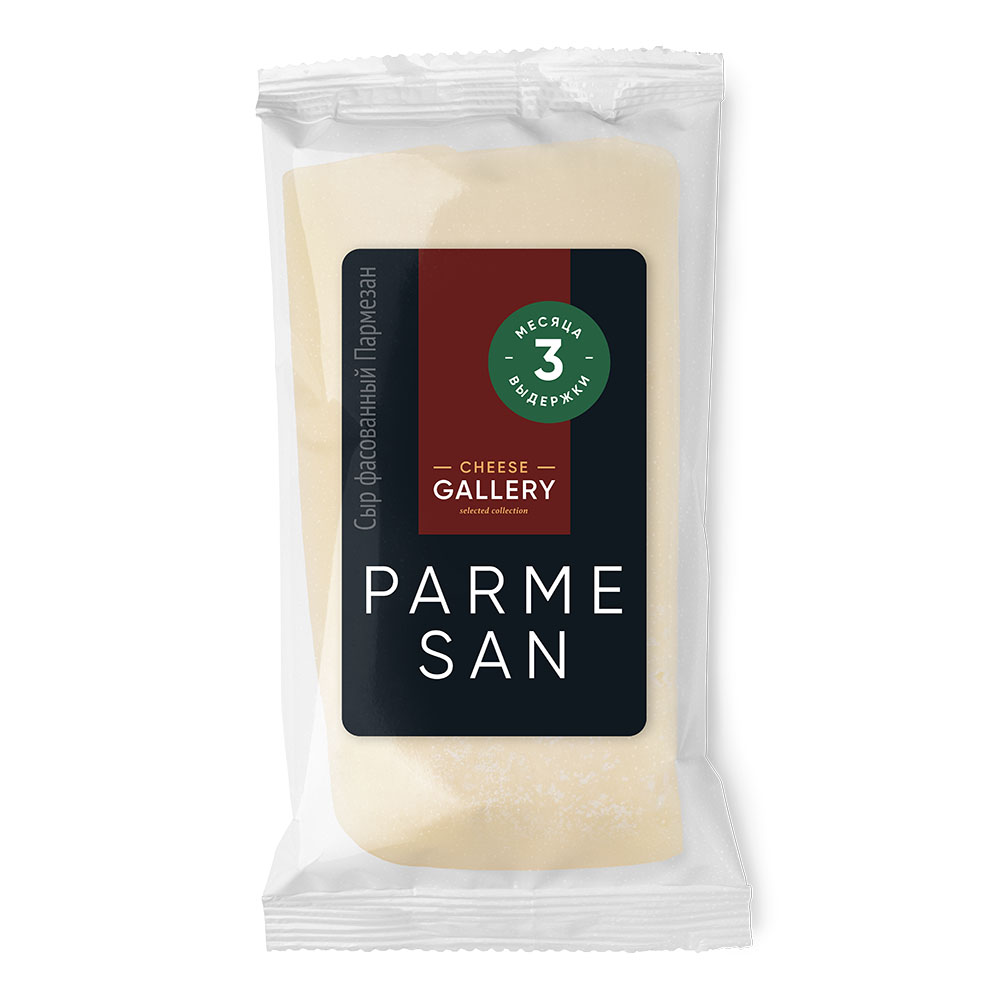Сыр ПАРМЕЗАН 32% "Cheese Gallery" (3 мес) кусок,~180г, ~180г